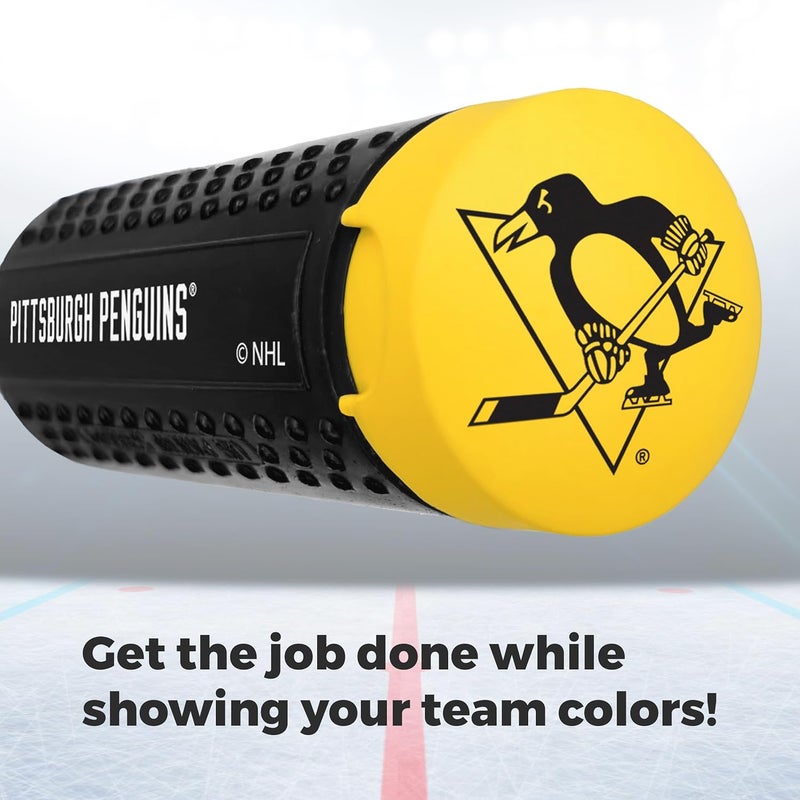Megapro ® NHL® Team Edition Multi-bit Screwdriver | Officially Licensed NHL® Gear | Durable, Ergonomic, Pro-Grade Screwdriver (Pittsburg Penguins®) - Image 2